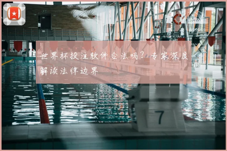 世界杯投注软件合法吗？专家深度解读法律边界