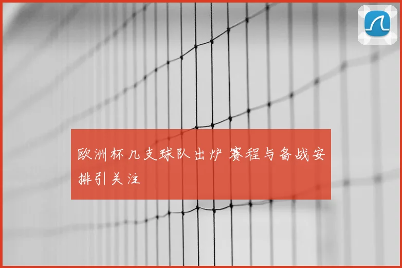 欧洲杯几支球队出炉 赛程与备战安排引关注